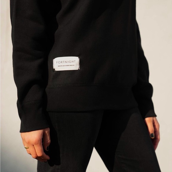 Fortnight Toronto ‘Care for Me’ Everyday Fleece Crewneck - Picture 7 of 7